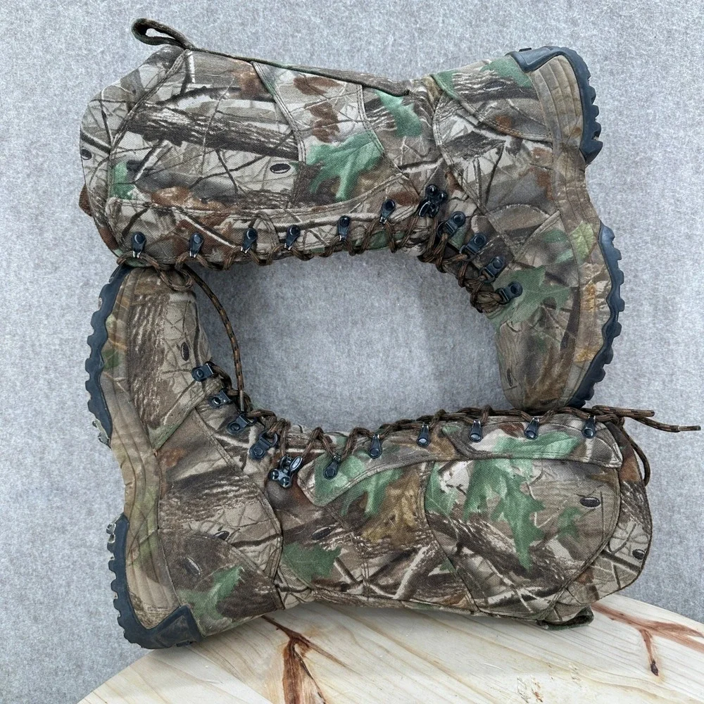 RedHead Rattlestrike Snake Boots Mens 9M Camo Waterproof Hunting Hiking 166311